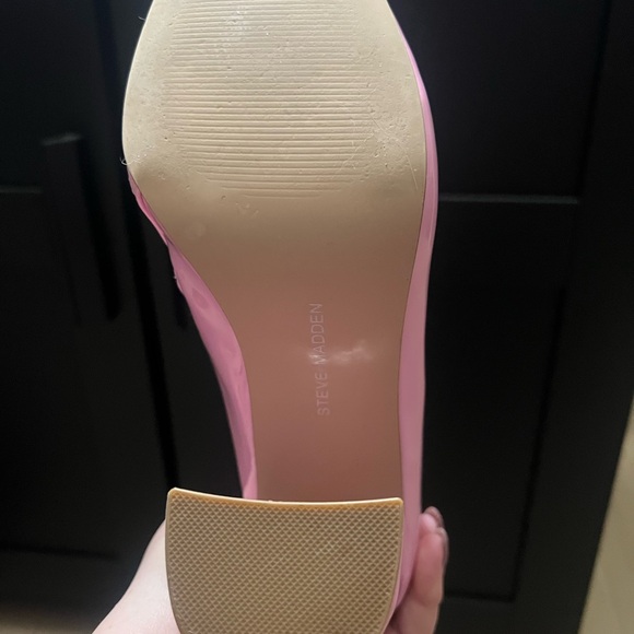 Steve Madden Pink Heeled Boots - Picture 5 of 6